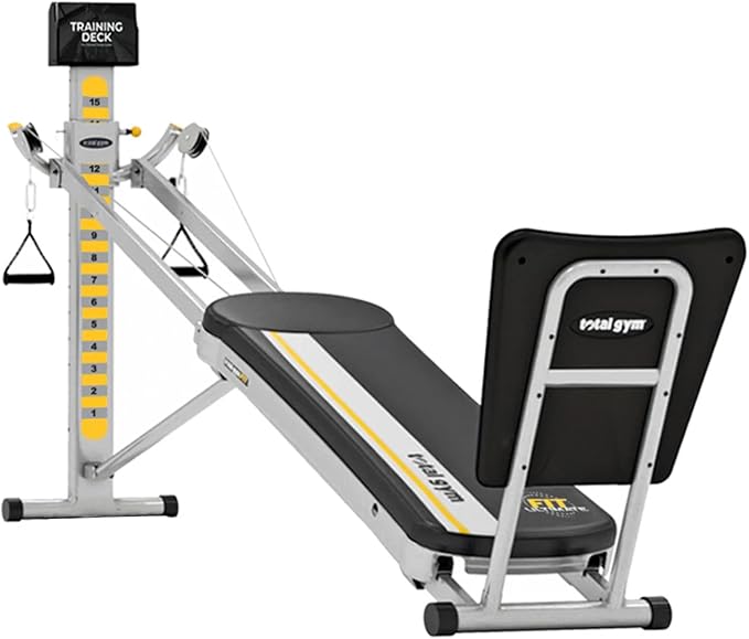 Total Gym Workout Machine, Home Gym Fitness, Full Body Strength Training Equipment