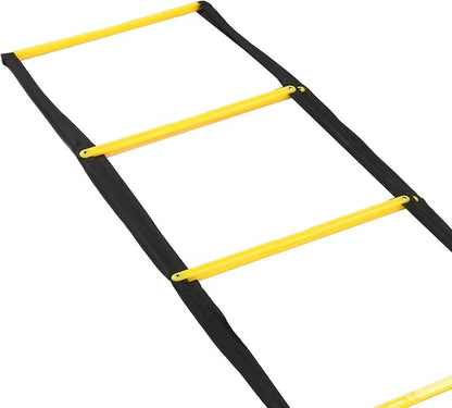 Hapivida Speed Ladder for Football Training, Footwork Exercise Equipment with Anti Slip Surface and Storage Bag for Agility Drills Sports Practice