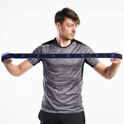 Elastic Exercise Bands, Physical Therapy Bands Yoga Stretching Strap Exercise Accessory Elastic Strap for Home Gym Fitness