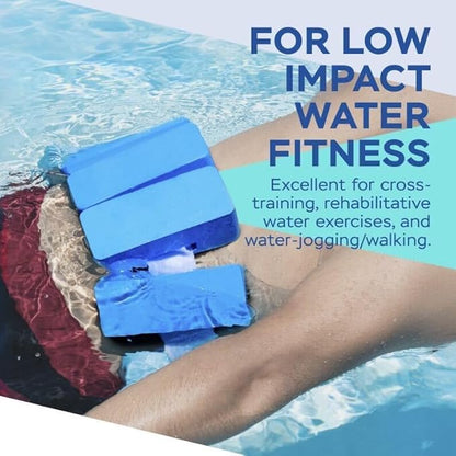 Sunlite Sports AquaFitness Deluxe Flotation Swimming Belt - Water Aerobics Equipment for Pool, Low-Impact Workout