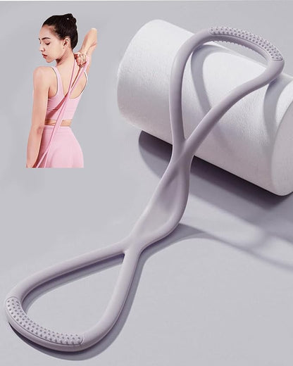 Resistance Bands with Handles,Figure 8 Resistance Band Elastic Fitness Bands Exercise Band for Home Yoga Gym Workout