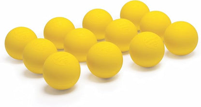 Champion Sports Lacrosse Balls – Official Size SEI Certified, Multi-Color Packs of 3, 6, or 12 for Practice & Games
