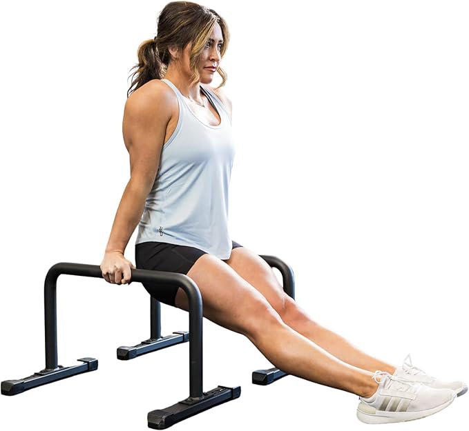 REP Fitness Parallette Bars | Push Up Handles for Floor | Calisthenics Equipment | Strength Training Tool | Gymnastics Workout Stand | Home Gym Gear | Heavy Duty Dip Station | Portable Exercise Bar