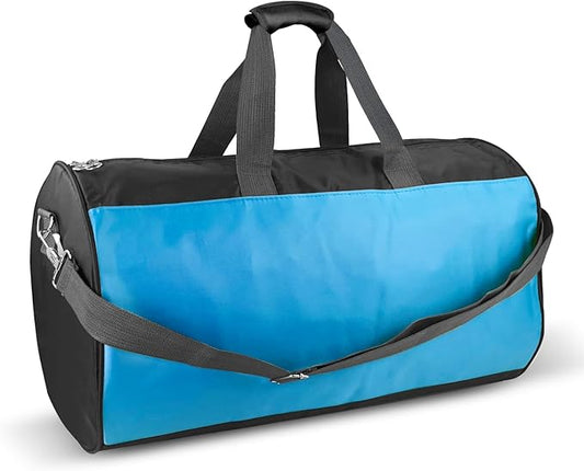 C&F BOGMOST Travel Duffel Bag Large Foldable Waterproof Gym Bag for Gym Beach Swim Bag Men Women Duffle Bags Lightweight Oxford Cloth Sports Bag -Sky Blue