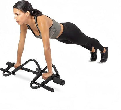 2025 Upgrade Pull Up Bar, 440 lbs Heavy Duty Upper Body Fitness Workout Bar| Multi-Grip Strength for Doorway | Indoor Chin-Up Bar Fitness Trainer for Home Gym Portable