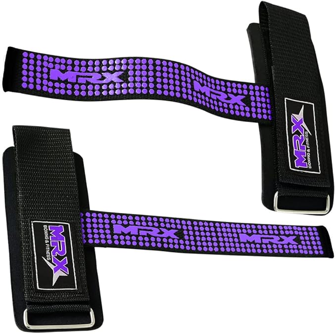 MRX Lifting Strap for Weightlifting Deadlift Straps for Powerlifting with Wrist Wrap Support for Strength Training Bodybuilding Wrist Straps for Weight Lifting|