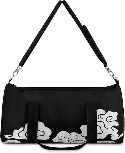 Anime Gym Bag for Women Men - Large Capacity Waterproof Workout Fitness Travel Sports Bags Fashion Street Camping ExpandaCLe Carry On Duffle Bag For Couple (New Gear 5) PTY