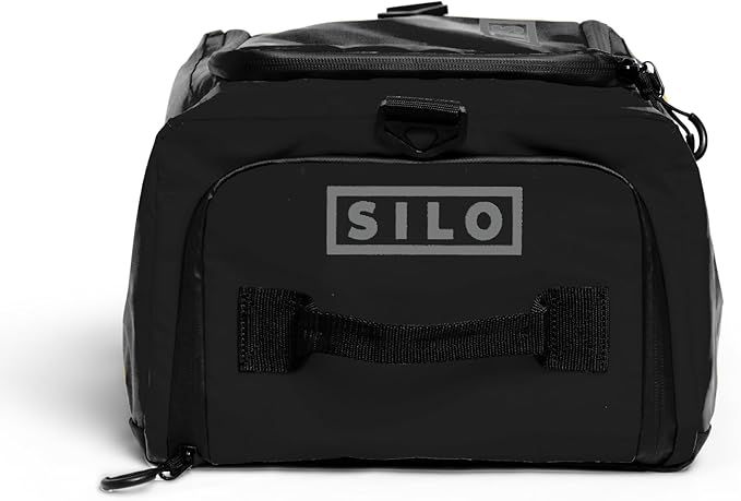 SILO Crew Drop One Ultramarathon Bag - Organize Gear Efficiently for Training Racing Work, Travel - Optimized Storage: Pockets/Compartments for Easy Access Athletes Marathon Fitness 26L Stealth Black