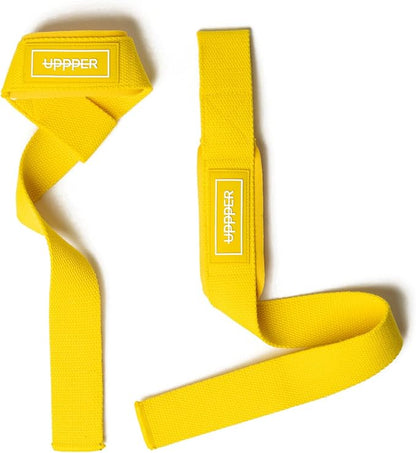 UPPPER Lifting Straps for Weightlifting – 22" Cotton Wrist Straps with Neoprene Padding for Deadlifts, Pullups, Gym Workouts – For Men & Women | Premium Fitness Gear