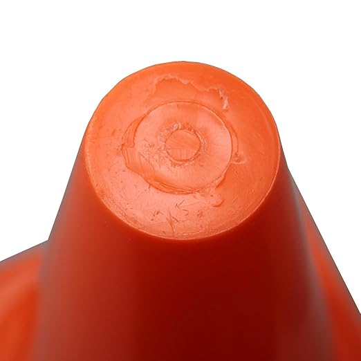 BlueDot Trading 4” Orange Traffic Cones Mini Plastic Sports Cones for Agility Training, RC Racing, Outdoor Activities, Party Games, 40 Pieces