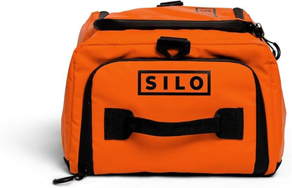 SILO Crew Drop One 26L Ultramarathon Bag - Organize Gear Efficiently for Training Racing Work, Travel - Optimized Storage: Pockets/Compartments for Easy Access Athletes Marathon Fitness Bright Orange