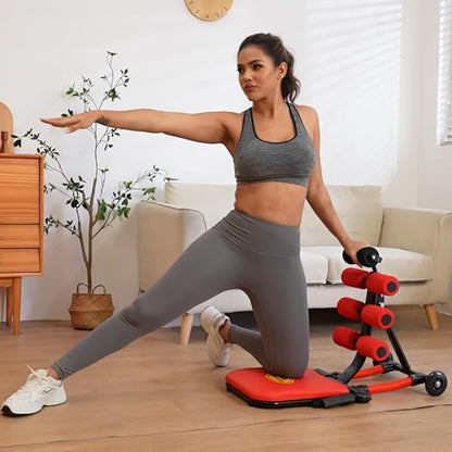 Ab Machine, Sit Up Machine Exercise Equipment, Ab Portable Machine for Stomach Workout (weight under 130 lbs)