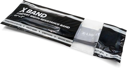 Meister X Band Comfort-Width 41" x 2" Resistance Bands - X-Wide Premium Loop Bands
