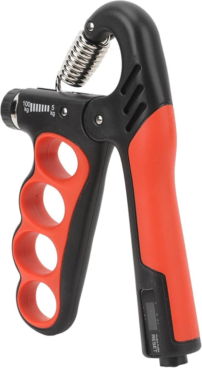 Hand Grip Strength Trainer, Thickened Spring Hand Grip Strengthener Adjustable Resistance 11.0‑220.5lb for Musicians for Hand Injury Recovery