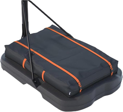 Basketball Hoop Sandbag - Heavy Duty Weighted Bottom Anchor for Basketball Hoops -600DOxford Fabric Waterproof Dustproof, Windproof, L35.4 xW23.6 xH5.1，Only Bag.