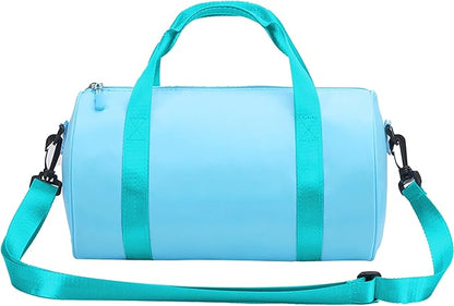 Small Gym Bag for Women Lightweight Mini Sport Bag Gym Tote Bag Duffle Pack for Workout Yoga Swimming Dance(SkyBlue)