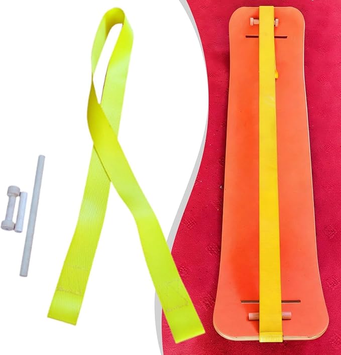 YIJU Webbing Strap Tape for Slackline Balance Board Wobble Board Parts for Concentration Workout Standing Desk Exercise Home Gym