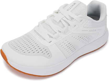 WHITIN Women's Wide Toe Box Running Shoes + Zero Drop Sole with Durable, Protective Upper