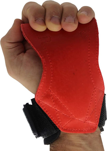 Gripad PRO Weight Lifting Gloves | Heavy Duty Straps | Alternative Power Lifting Hooks | Best for Deadlifts | Adjustable Neoprene Padded Wrist Wraps Support Bodybuilding