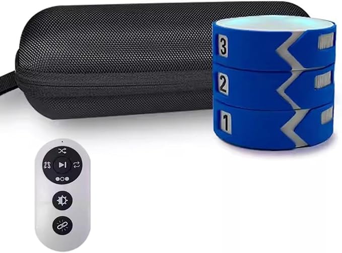Training Light, Flash Reflex Speed Agile Reaction Equipment, with Remote Control, 4 Modes & 4 Light Color, Sensing Distance 10cm, for Soccer Baseball Basket Ball