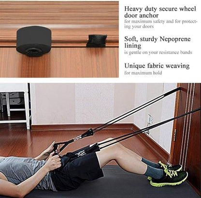TheFitLife Exercise and Resistance Bands Accessories - Attachment for Workout Bands, Pull Up Bands, Cable Machines, Strength Training Excersize Equipment