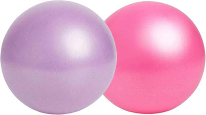 Exercise Ball, 9 Inch PVC Pilates Ball, for Physical Therapy, Yoga and Core Training