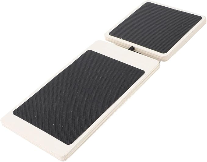 Balance Board, Wooden Foot Strengthener Exerciser, Single Leg Stability Board, Ideal for Home Gym Core Training & Fitness Enthusiasts