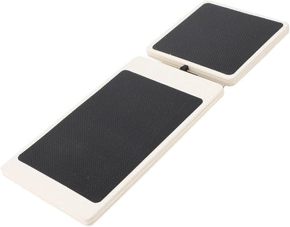 Balance Board, Wooden Foot Strengthener Exerciser, Single Leg Stability Board, Ideal for Home Gym Core Training & Fitness Enthusiasts