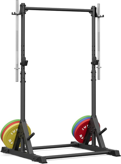 Pull Up Station, Strength Training Workout Pull Up Bar Free Standing for Home Gym, Adjustable Heavy Duty Pullup Bar Station Outdoor/Indoor, 600LBS Weight Capacity