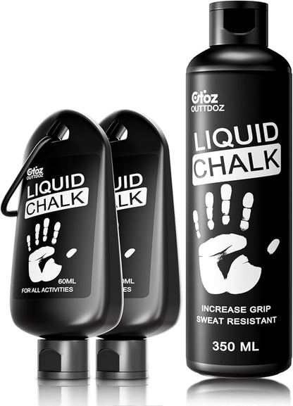 Pro Grade Liquid Chalk Mess-Free Gym Chalk for Weightlifting, Gymnastics, Rock Climbing, Dancing, Dries in Seconds| 1, 2, 4, 8, 30-Pack Options