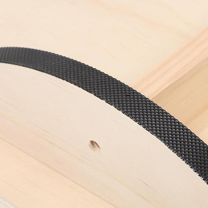 PRETYZOOM Solid Wood Stability Board for Adults Non-slip Yoga Exercise Trainer Coordination Fitness Wobble Board Home Workout Core Training