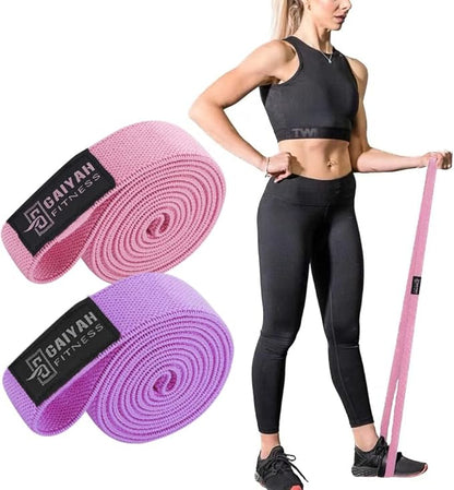Long Resistance Bands, Fabric Resistance Bands Stretch Bands for Exercise Bands Resistance Bands Set Elastic Resistance Bands for Working Out Women Resistance Bands for Physical Therapy