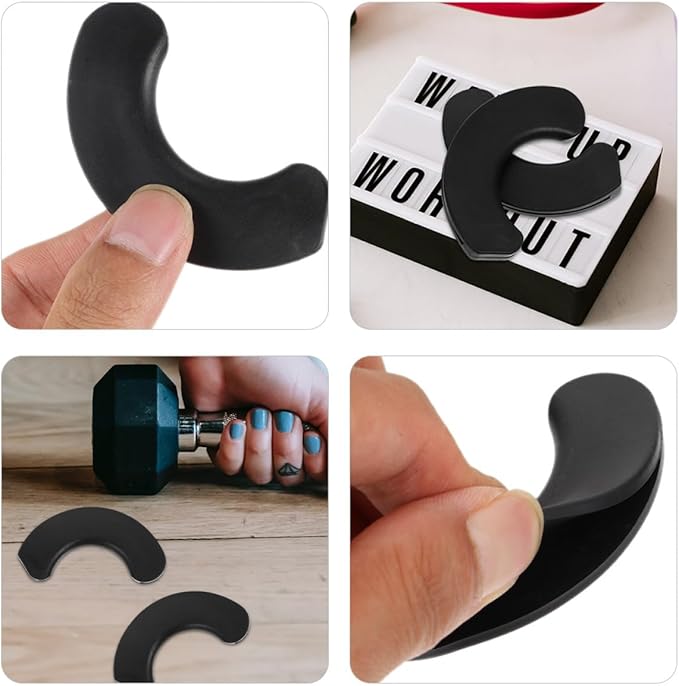 20pcs Dumbbell Pads Cushion Set, Shock-Absorbing Foam Hip Thrust and Squat Barbell Pads for Weightlifting Protection, Portable Gym Machine Accessories for Strength Training