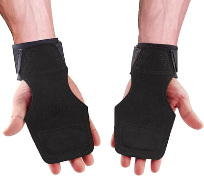 TAVIEW Wrist Straps for Weightlifting for Maximum Grip Support - Lifting Deadlift Strap & Weight Lifting Grips Gloves for Working Out Pull Up Deadlifting & Shrugs
