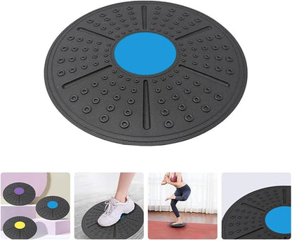Balance Exercise Disk Non-slip Stability Trainer with Massage Surface Portable Lightweight Core Balance Tool for Fitness and Physical Therapy