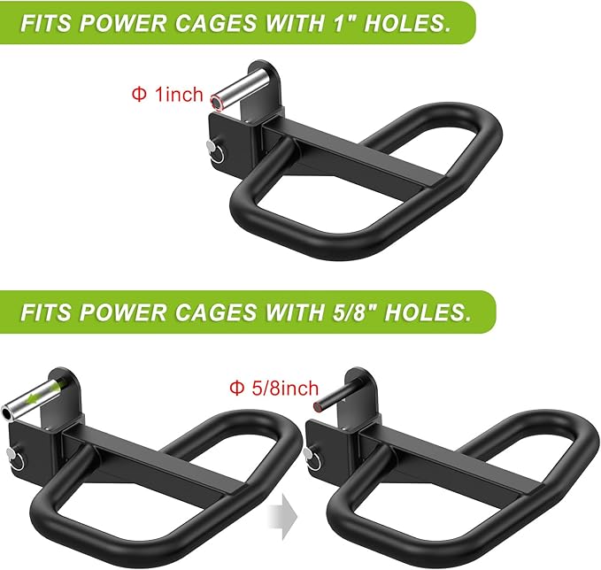 SELEWARE Power Cage Accessories, Dip Handles, Pull‑Up Stations, and Multi‑Grip Training Attachments