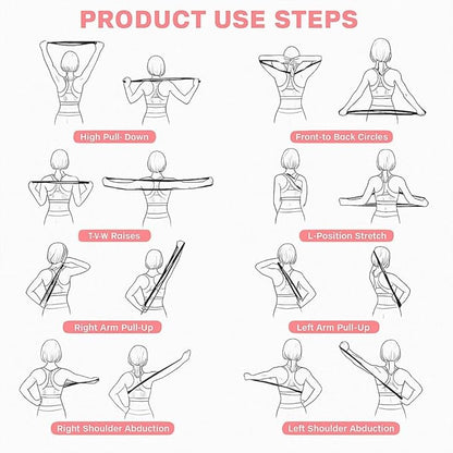 Resistance Bands with Handles,Figure 8 Resistance Band Elastic Fitness Bands Exercise Band for Home Yoga Gym Workout