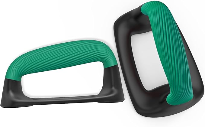 Kipika Push Up Bars, Pushup Stands With Thickened Soft Plastic Handle, Stable and Non-Slip Base, Pushup Handles Perfect for Floor Strength Training