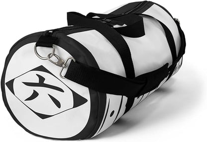 Anime Gym Bag for Women Men - Large Capacity Waterproof Workout Fitness Travel Sports Bags Fashion Street Camping ExpandaCLe Carry On Duffle Bag For Couple (White Byaku) PTY