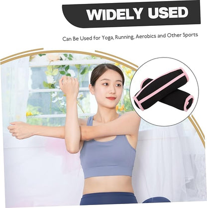 2Pcs Portable Hand Weights Sandbag Dumbbells for Men and Women Soft Grip Weight Training Equipment for Yoga and Running Adjustable Fitness Supply for Home Workouts