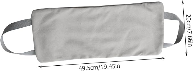 YARNOW Workout Training Sandbag Handle Fitness Sandbag for Weight Training Daily Exercise Resistance for Core Strength Agility Boxing Gray