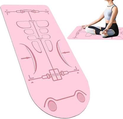 Exercise Equipment Mat - Extra Long Yoga Mat Non-Slip 5.25x2.3ft | Men And Women Exercising Mat, Sound Insulation Knee Joint Protector Pad For Ab Roller Wheel And Workout Accessories
