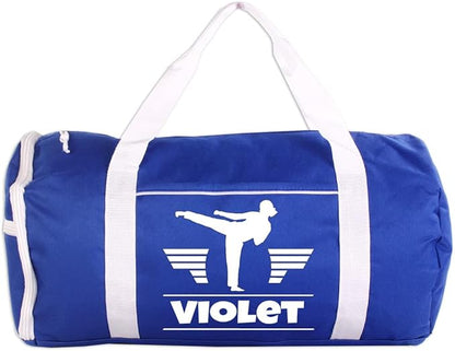 Personalized Sport/Gym Roll Duffel Bag - Martial Arts Female