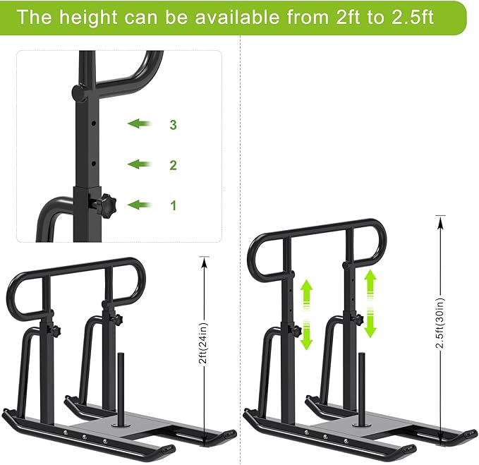 Kipika Weight Sled, Workout Sled, Fitness Strength Training Sled, Speed Training Sled for Athletic Exercise, Speed Improvement, Easily Through Obstacles, Suitable for 1" & 2" Weight Plate