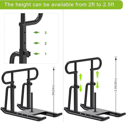 Kipika Weight Sled, Workout Sled, Fitness Strength Training Sled, Speed Training Sled for Athletic Exercise, Speed Improvement, Easily Through Obstacles, Suitable for 1" & 2" Weight Plate