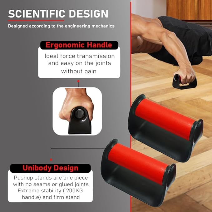 Portable Push Up Handles Bars,Strength Training Push Up Handle,Portable Calisthenics Bar for Home Gym Workout, Pushup Bar Calisthenics Equipment,Bearing capacity 300kg