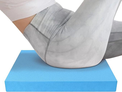 Balance Foam,50x40cm Soft Thick Stability Mat | Balance Cushion Foam Pads for Exercise - for Women Men Home Gym Floor Yoga Workout Physical Training Stretching