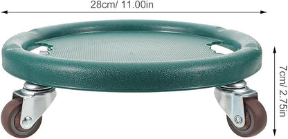 Ab Roller Wheel Exercise Sliders Disc Multifunctional Silent Core Training Abdominal Workout Equipment for Home Gym Fitness (green)