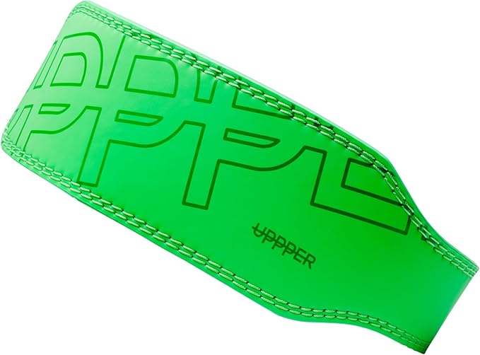 UPPPER Weight Lifting Belt - Double Prong 4” to 2.5” Tapered Premium Lifting Belt for Men and Women - Ultimate Back Support For Weightlifting and Powerlifting | Premium Fitness Gear