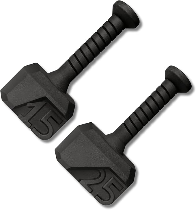 Yes4All Kettlebell Special Shape, Upgraded &Multifunctional for Advanced Training, Solid Cast Iron Powder Coated, Anti Slip Handle Strength Training Equipment
